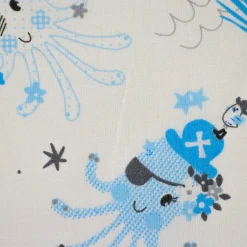 Bambino Giesse Scampoli Tessuti In Cotone>COTONE RAFFAELE PULPO