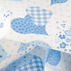 Bambino Giesse Scampoli Tessuti In Cotone>COTONE RAFFAELE TEDDY CUORE