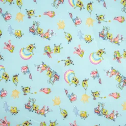 Bambino Giesse Scampoli Tessuti In Cotone>COTONE SPONGEBOB FUMETTI