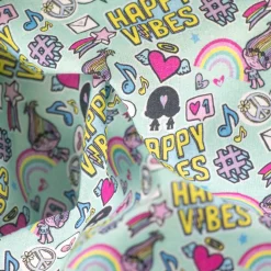 Bambino Giesse Scampoli Tessuti In Cotone>COTONE TROLLS FUMETTI