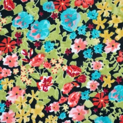 Giesse Scampoli Fantasie Moda>CREPE NICOLETTA MULTIFIORI