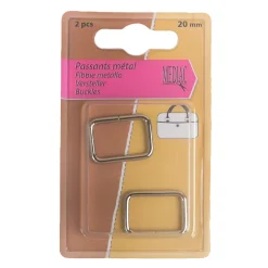 Giesse Scampoli Bottoni E Fibbie|Accessori Per Borse E Bigiotteria>FIBBIE METALLO 2PZ 20 MM