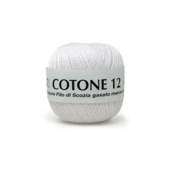 Giesse Scampoli Ferri E Uncinetti>FILO UNCINETTO COTONE N.12 GOM.DA 100G