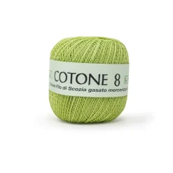 Giesse Scampoli Ferri E Uncinetti>FILO UNCINETTO COTONE N.8 GOM.DA 100G