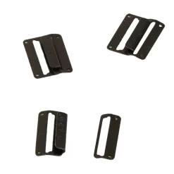 Giesse Scampoli Accessori Per Borse E Bigiotteria>GANCETTI PIATTI 3PZ 25 MM