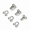 Giesse Scampoli Chiusure Ed Accessori Intimo>Ganci ed occhielli ottone N.2 argento