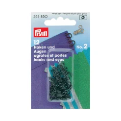 Giesse Scampoli Chiusure Ed Accessori Intimo>Ganci ed occhielli ottone N.2 nero