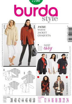 Cartamodelli Burda Giacche><noscript><img width=