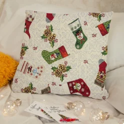 Giesse Scampoli Tappezzeria Fantasia>GOBELIN CALZE NATALE