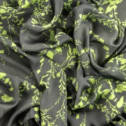 Giesse Scampoli Fantasie Moda>GOFFRATO NICOLETTA RAMI CON FIORI