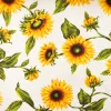 Giesse Scampoli Tovaglie Fantasia>HALF PANAMA GIRASOLI