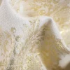 Giesse Scampoli Tappezzeria Fantasia>JACQUARD FOGLIE LUREX