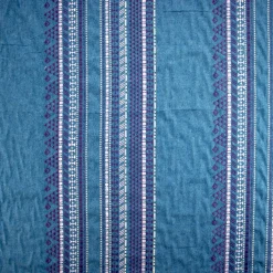 Giesse Scampoli Pizzi E Tessuti Ricamati>JEANS RICAMATO GEOMETRICO