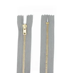 Giesse Scampoli Cerniere & Accessori>Lampo Metallo n.4 Fissa