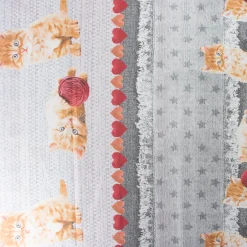 Giesse Scampoli Lenzuola Fantasia>LENZUOLA MODA CUORE GATTI