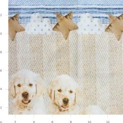 Giesse Scampoli Lenzuola Fantasia>LENZUOLA MODA STELLA CANI