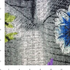 Giesse Scampoli Felpa E Jersey Fantasia|Fantasie Moda>MAGLIA CORTIN FIORI