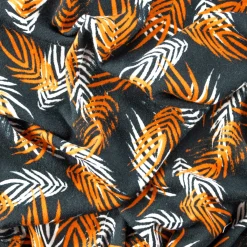 Giesse Scampoli Felpa E Jersey Fantasia|Fantasie Moda>MAGLIA CORTIN FOGLIE