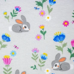 Bambino Giesse Scampoli Maglia E Jersey|Felpa E Jersey Fantasia>MAGLINA FANTASIA TOYS BUNNY F/GRIGIO CONIGLI
