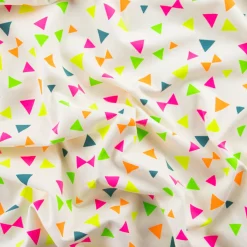 Bambino Giesse Scampoli Maglia E Jersey|Felpa E Jersey Fantasia>MAGLINA FANTASIA TOYS FLUO TRIANGOLI