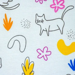 Bambino Giesse Scampoli Maglia E Jersey|Felpa E Jersey Fantasia>MAGLINA FANTASIA TOYS GATTI