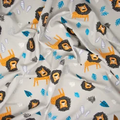 Bambino Giesse Scampoli Maglia E Jersey|Felpa E Jersey Fantasia>MAGLINA FANTASIA TOYS LEONE