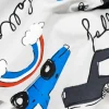 Bambino Giesse Scampoli Maglia E Jersey|Felpa E Jersey Fantasia>MAGLINA FANTASIA TOYS MACCHINE