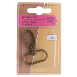 Giesse Scampoli Accessori Per Borse E Bigiotteria|Cerniere & Accessori>MOSCHETTONE 1 PZ 25 MM