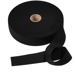 Giesse Scampoli Velcro Ed Elastici>Nastro elastico soffice 60mm nero