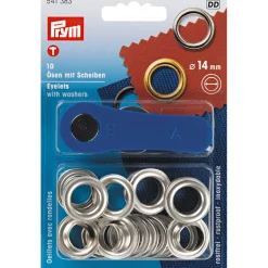 Giesse Scampoli Accessori Per Borse E Bigiotteria>Occhielli con rondelle ottone 14mm