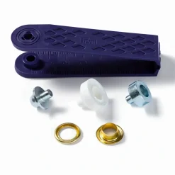 Giesse Scampoli Accessori Per Borse E Bigiotteria>Occhielli con rondelle ottone 8mm
