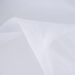 Giesse Scampoli Tessuti Tinta Unita>ORGANZA GOFFRATA BRILLANTINATA MANCHE SPOSA