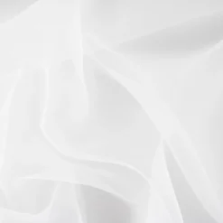 Giesse Scampoli Tessuti Tinta Unita>ORGANZA GOFFRATA MOSELLE SPOSA