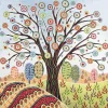Giesse Scampoli Pannelli Per Cuscini>PANNELLI 47X47 ALBERO