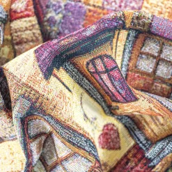 Giesse Scampoli Tovaglie Fantasia|Pannelli Per Cuscini>Pannelli 47x47 casetta patchwork
