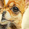 Giesse Scampoli Pannelli Per Cuscini>Pannelli 47x47 cm chihuahua