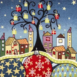Giesse Scampoli Tovaglie Fantasia|Pannelli Per Cuscini>Pannelli 47x47 night town
