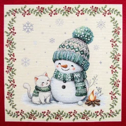 Giesse Scampoli Tovaglie Fantasia|Pannelli Per Cuscini>Pannelli 47x47 XMAS best friends
