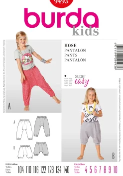 Cartamodelli Burda Neonati|Bambini>pantaloni