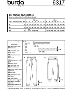 Cartamodelli Burda Abiti Per La Casa E Intimo|Pantaloni><noscript><img width=