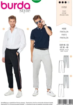 Uomo Cartamodelli Burda Uomo>pantaloni