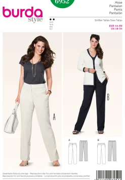 Cartamodelli Burda Taglie Forti>pantaloni