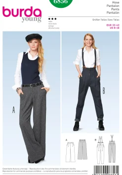 Cartamodelli Burda Pantaloni><noscript><img width=
