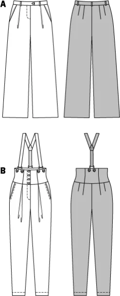 Cartamodelli Burda Pantaloni><noscript><img width=