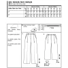 Cartamodelli Burda Pantaloni>pantaloni