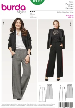 Cartamodelli Burda Pantaloni><noscript><img width=