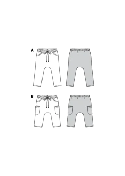 Cartamodelli Burda Neonati|Bambini>pantaloni della tuta