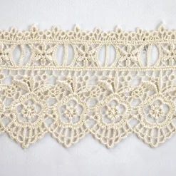 Giesse Scampoli Pizzi>PIZZO MACRAME CON PASSANASTRO