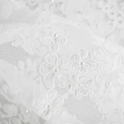 Giesse Scampoli Tessuti In Pizzo>PIZZO REBRODE’ VIENNE SPOSA