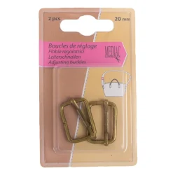 Giesse Scampoli Accessori Per Borse E Bigiotteria>REGOLATORI 2PZ 20MM